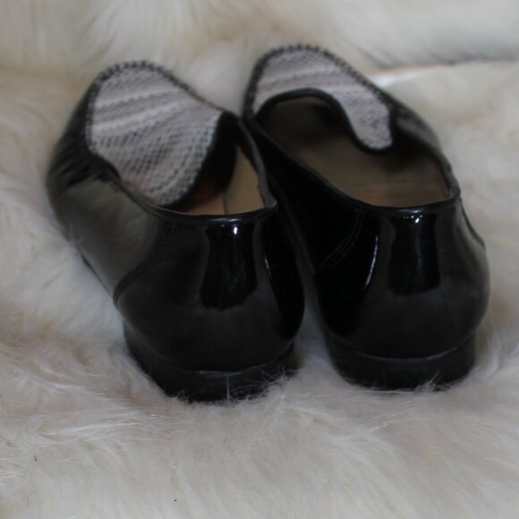 Vittorio Carli | patent leather slipon loafer shoes Made in Italy size 8.5 B - Picture 6 of 9